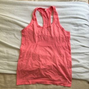 Pink Lululemon tank